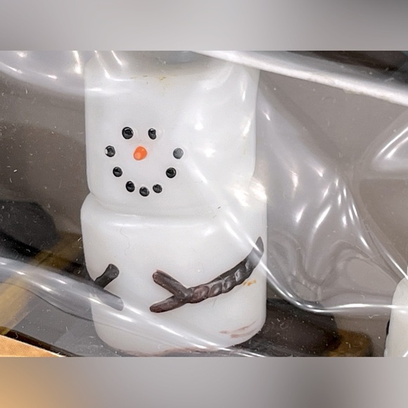 EUC 2 Strands of S’mores Snowman Christmas Tree Lights - Picture 3 of 9